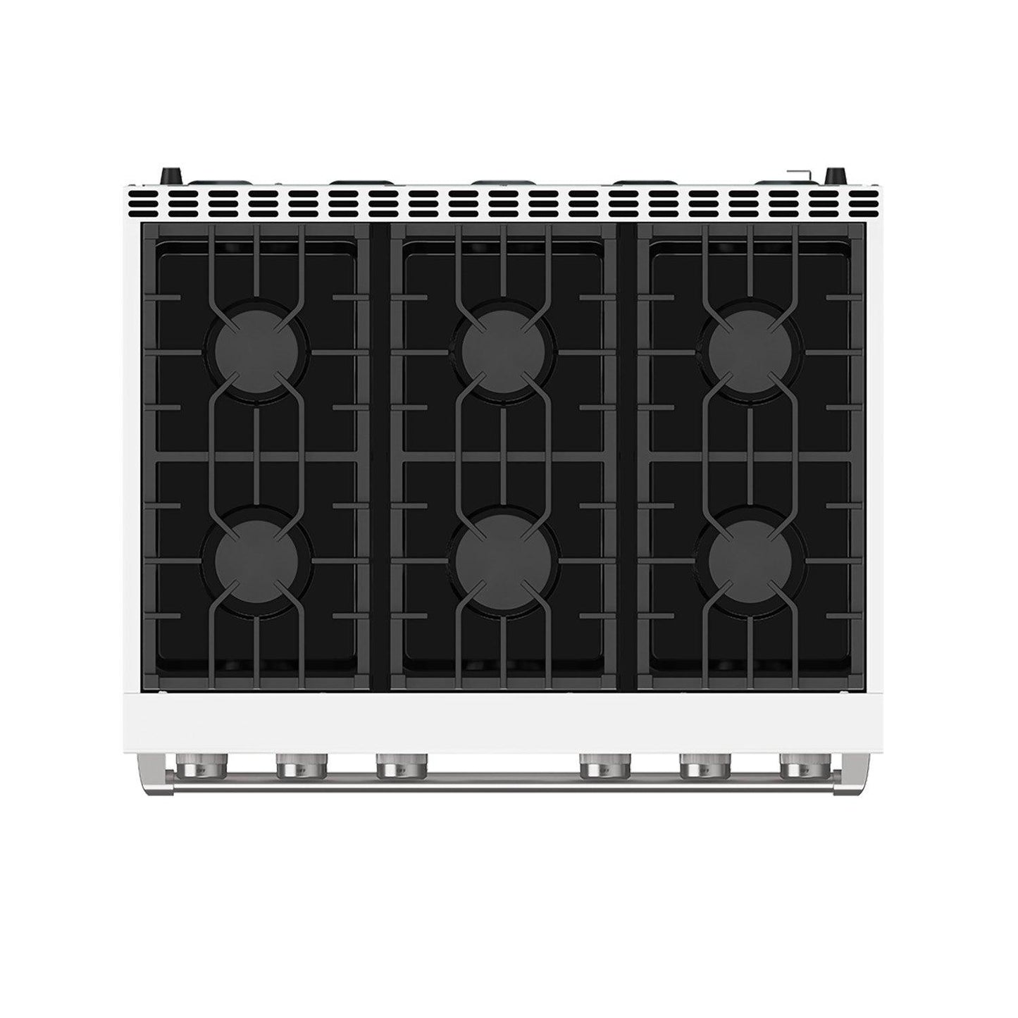 Thor Kitchen ARG36W 36 Inch Gas Range In White - Contemporary Professional
