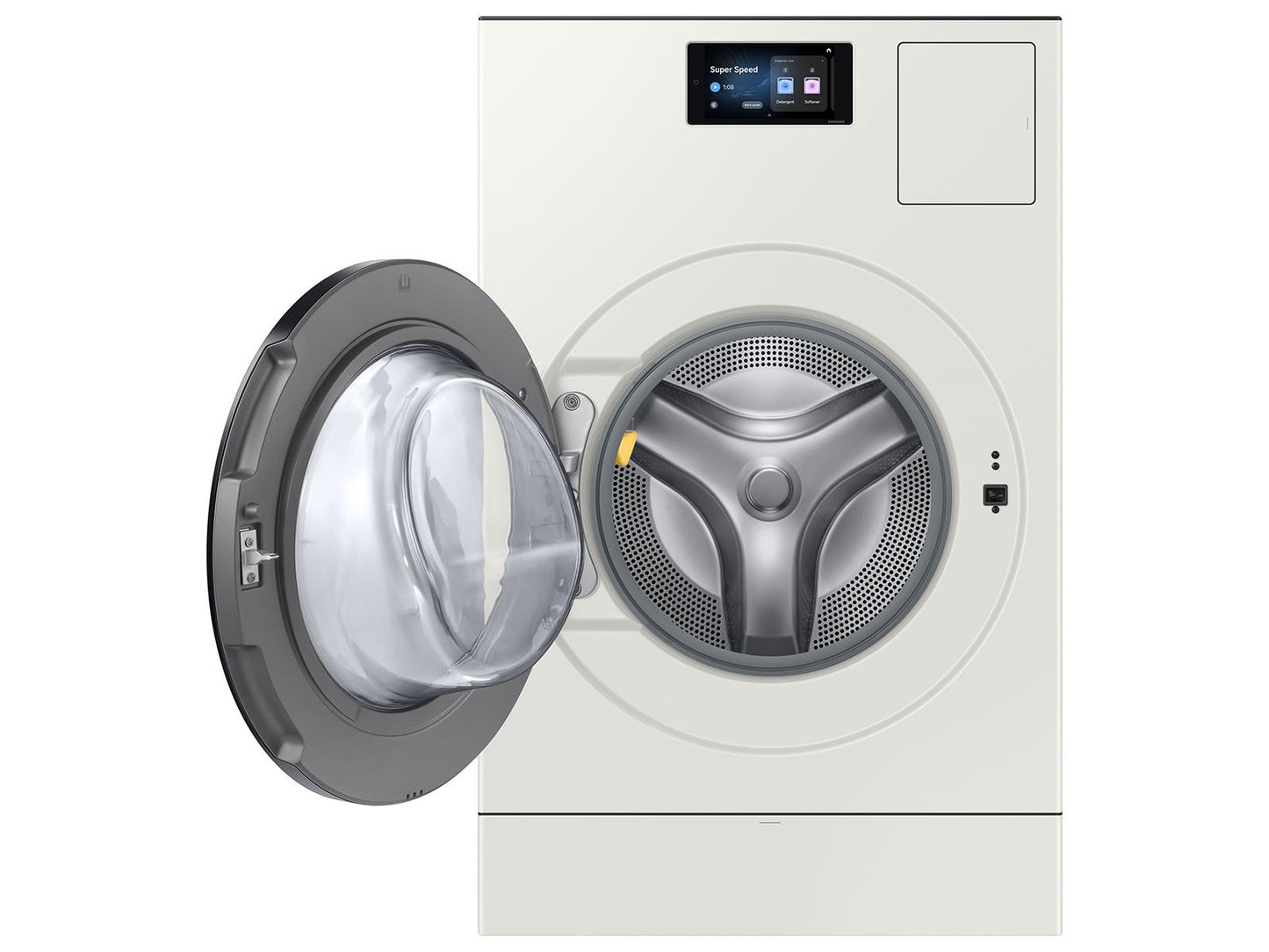 Samsung WD90F53AVY Bespoke Ai All-In-One Vented Combo Ai Home 7" Lcd Display Ai Optiwash™ And Dry 5.3 Cu.Ft.