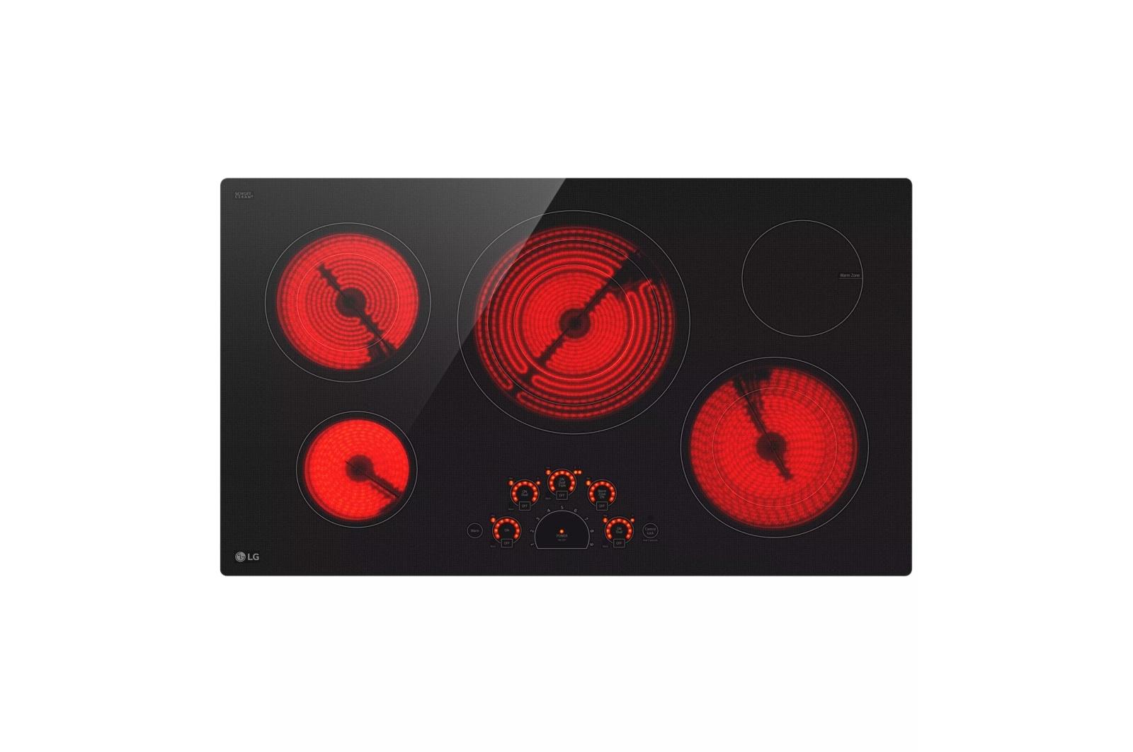 Lg LCE3610SBE 36" Electric Cooktop With Ultraheat™ 3.0Kw Element