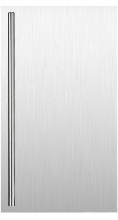 U-Line ULASBPSOLID18 Stainless Door Wrap With Bar 18In Solid