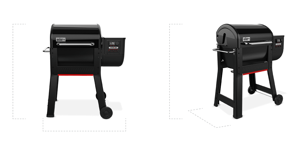 Weber 1500770 Weber Smoque™ Pellet Smoker - Black