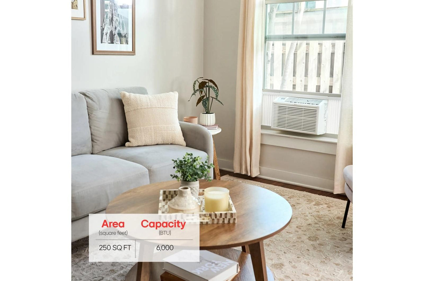 Lg LW6023R 5,800 Btu Window Air Conditioner