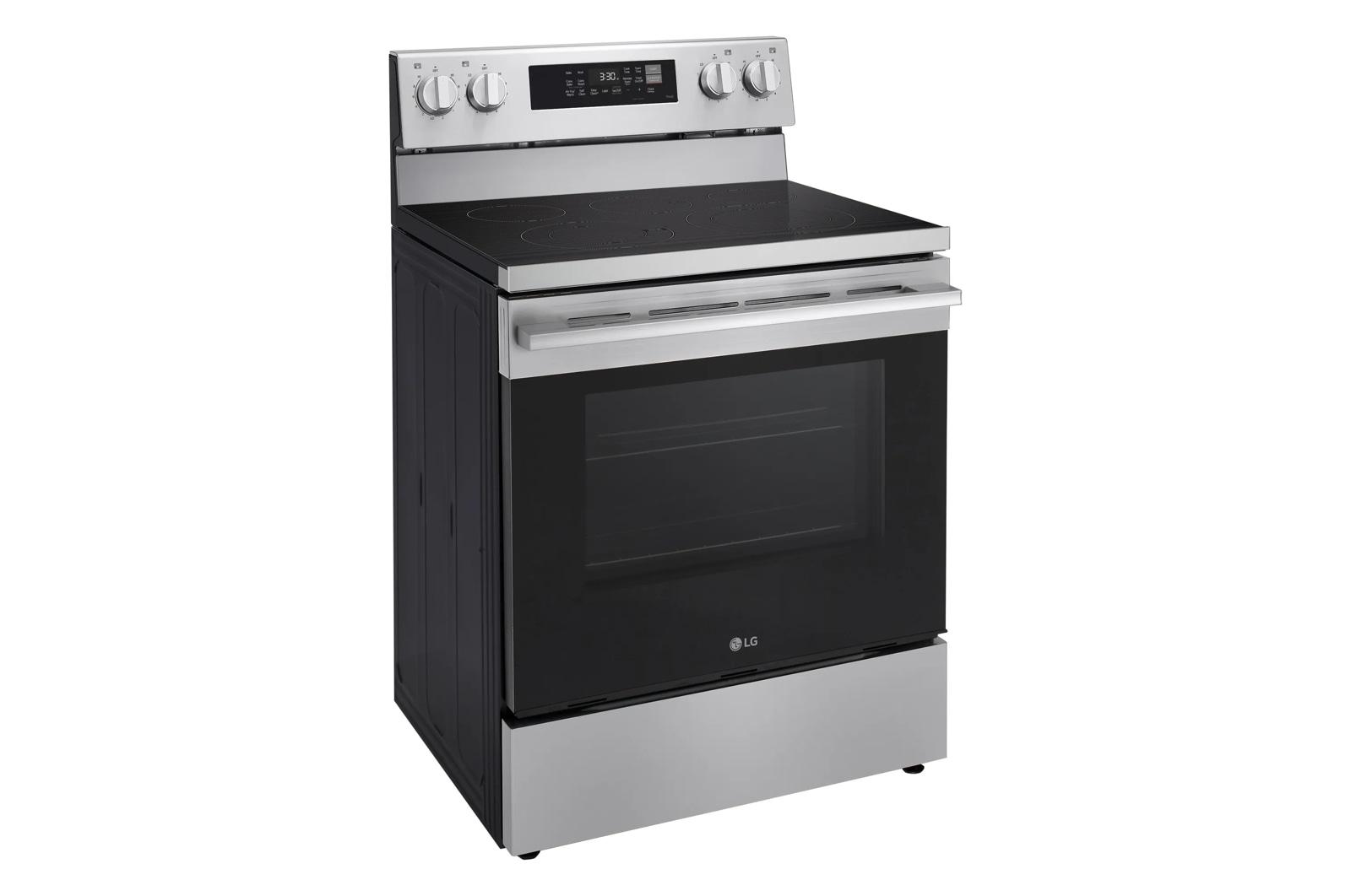 Lg LREN6323YE 6.3 Cu. Ft. Smart Wi-Fi Enabled Probake Convection® Electric Range With Air Fry & Easyclean®