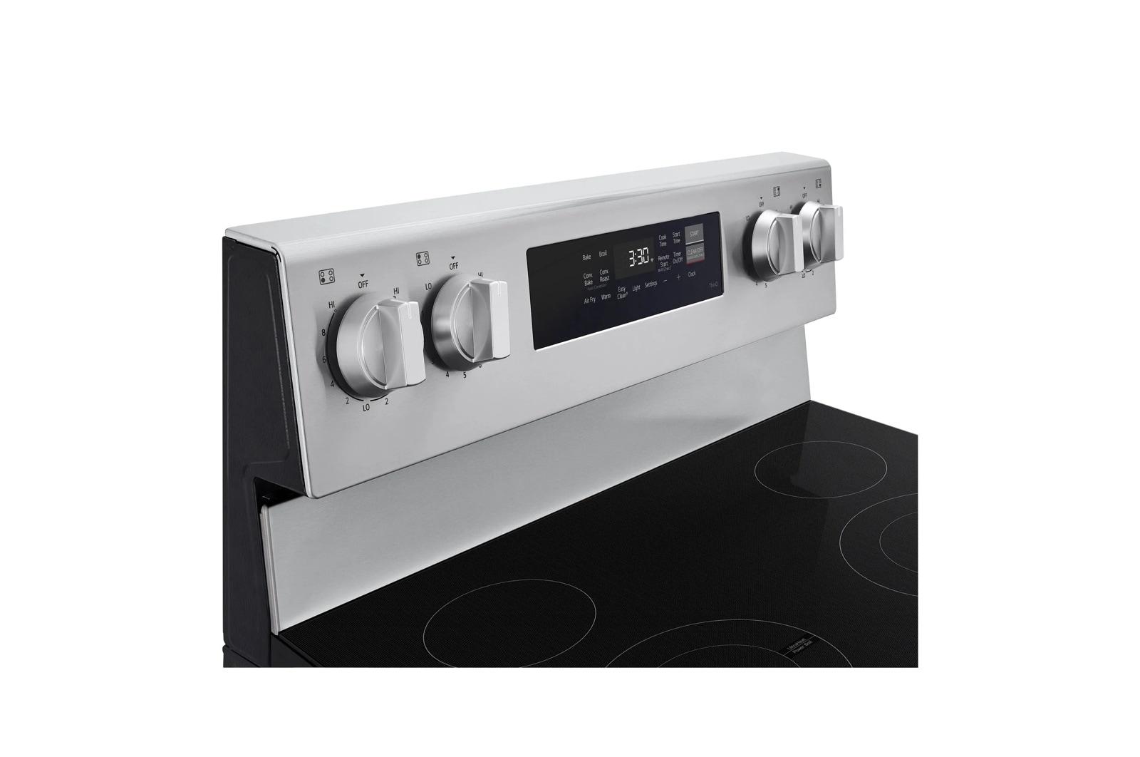 Lg LREN6321YE 6.3 Cu. Ft. Smart Wi-Fi Enabled Electric Range With Air Fry & Easyclean®