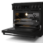 Thor Kitchen RSG36B 36 Inch Professional Gas Range With Tilt Panel Touch Control In Black Gordon Ramsay Series - Rsg36B