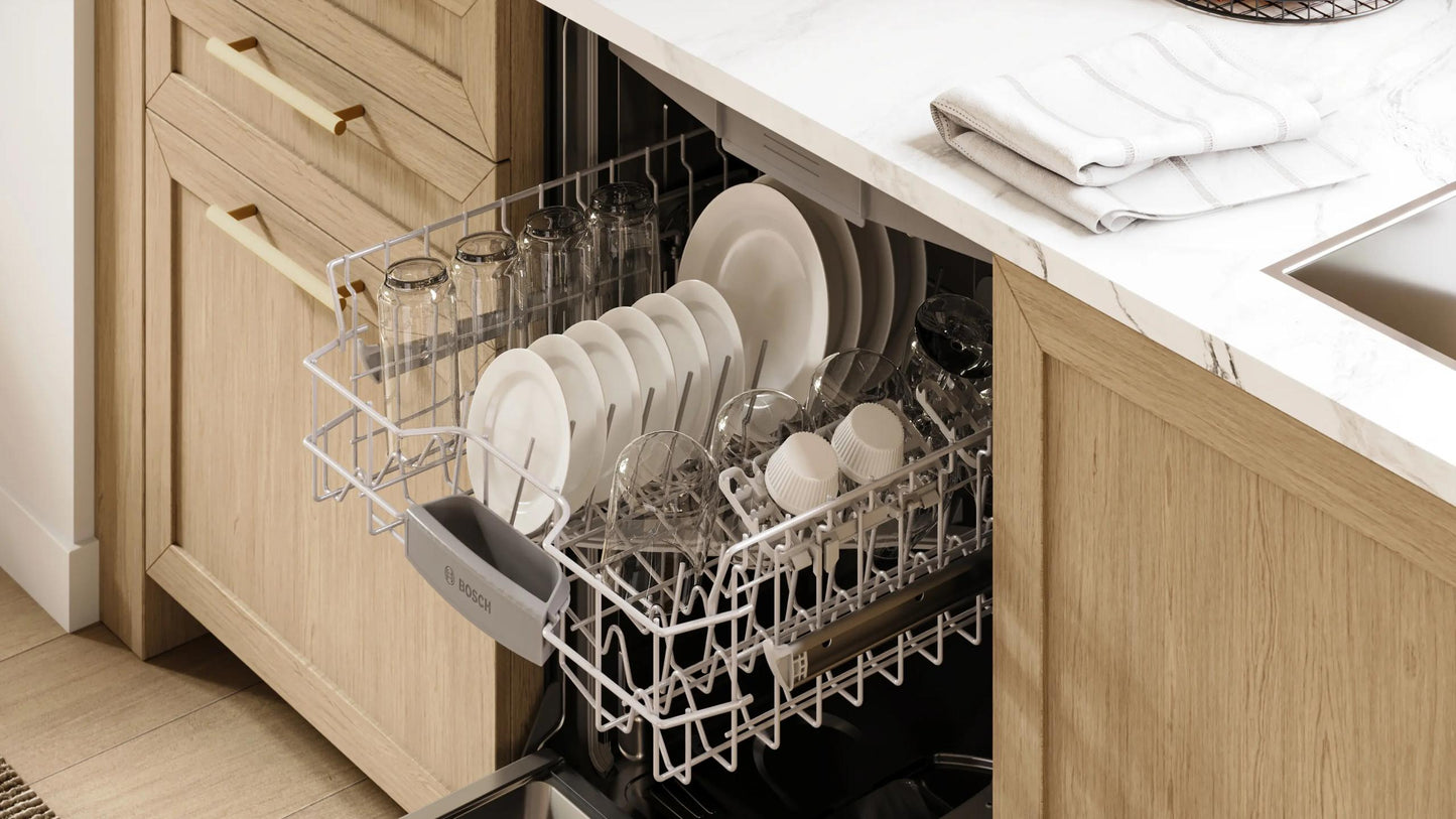 Bosch SHX53DM5N 300 Series, Built-Under Dishwasher, 24'', Brushed Steel Anti-Fingerprint