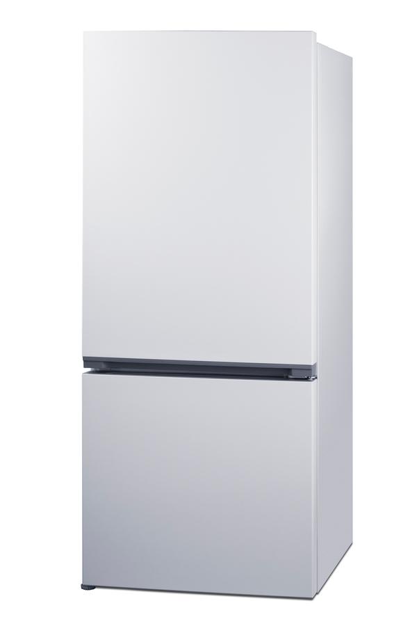 Summit FFBF172WLHD 30" Wide Bottom-Mount Refrigerator-Freezer, Counter Depth