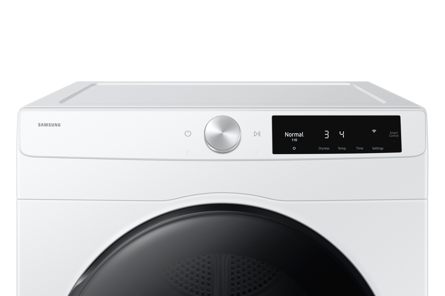 Samsung DV25FG60BVBE Compact Electric Dryer Wi-Fi Connectivity Sensor Dry 4.0 Cu.Ft.