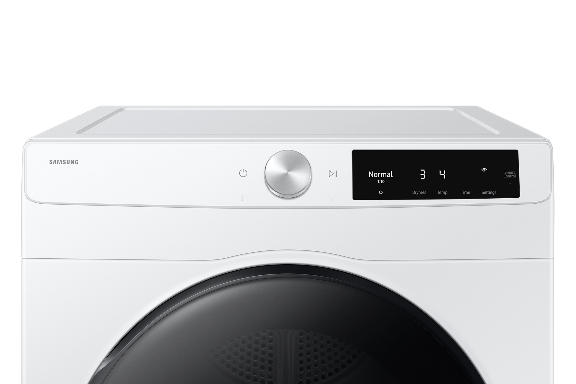 Samsung DV25FG60BVBE Compact Electric Dryer Wi-Fi Connectivity Sensor Dry 4.0 Cu.Ft.