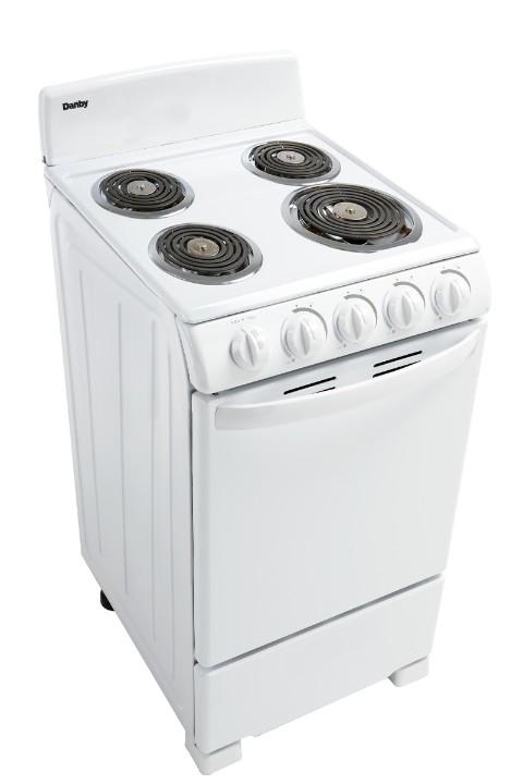 Danby DER203W Danby 20" Wide Electric Range In White