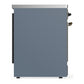 Ilve UMIB30NR3BGB Ilve Umib30Nr3Bgb Majestic Iii 30 Inch Induction Range With 4 Elements, 4 Cu. Ft. Oven Capacity (Triple Glass Door, Blue Grey, Burnished)