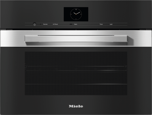 Miele DGC7640CTS Dgc 7640 Am - 24" Compact Combi-Steam Oven Xl For Steam Cooking, Baking, Roasting With Roast Probe + Menu Cooking.