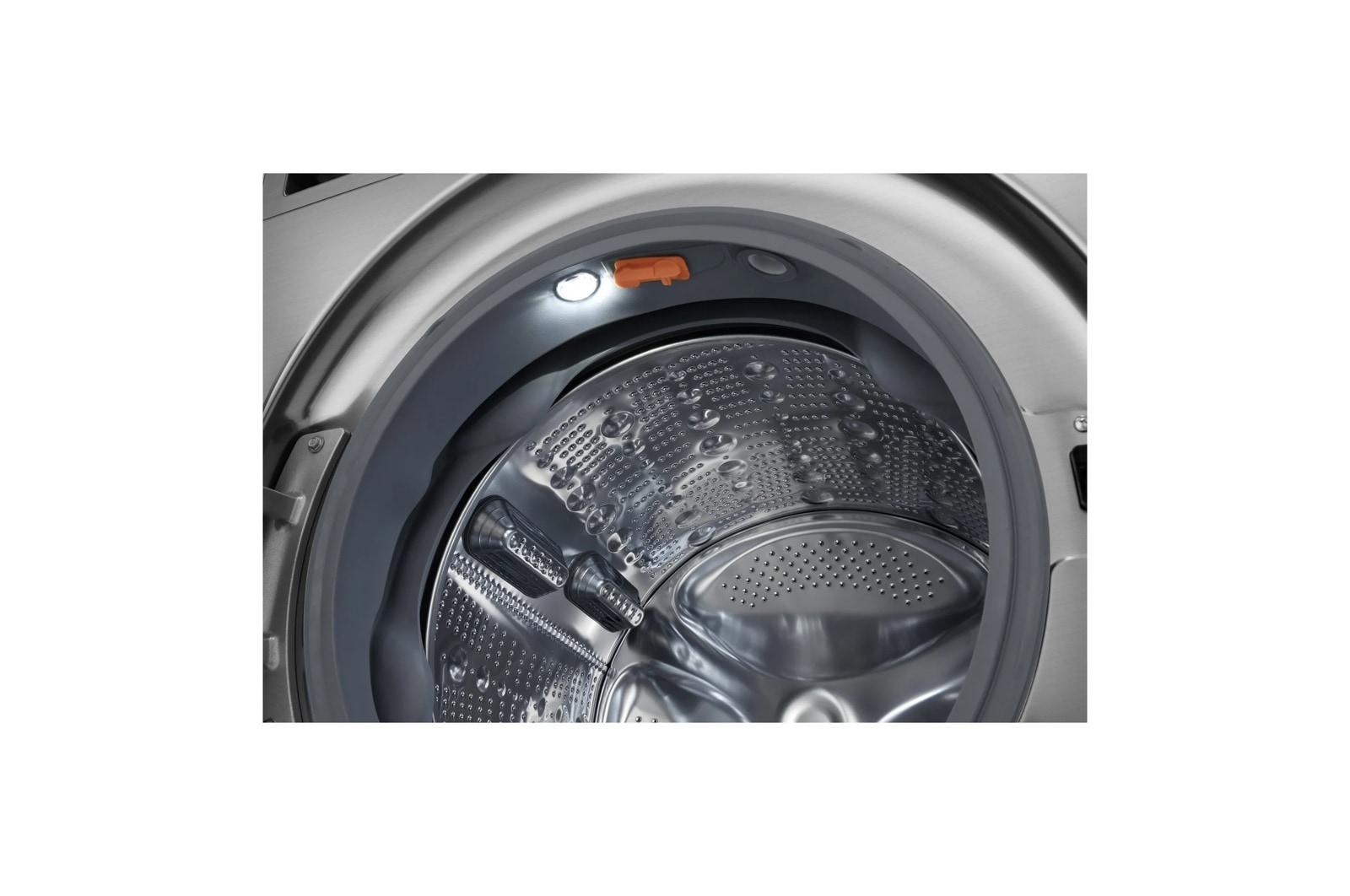 Lg WM5800HVA 5.0 Cu. Ft. Mega Capacity Smart Front Load Washer With Turbowash® 360(Degree), Built-In Intelligence And Hybrid Electronic Controls With Lcd Display