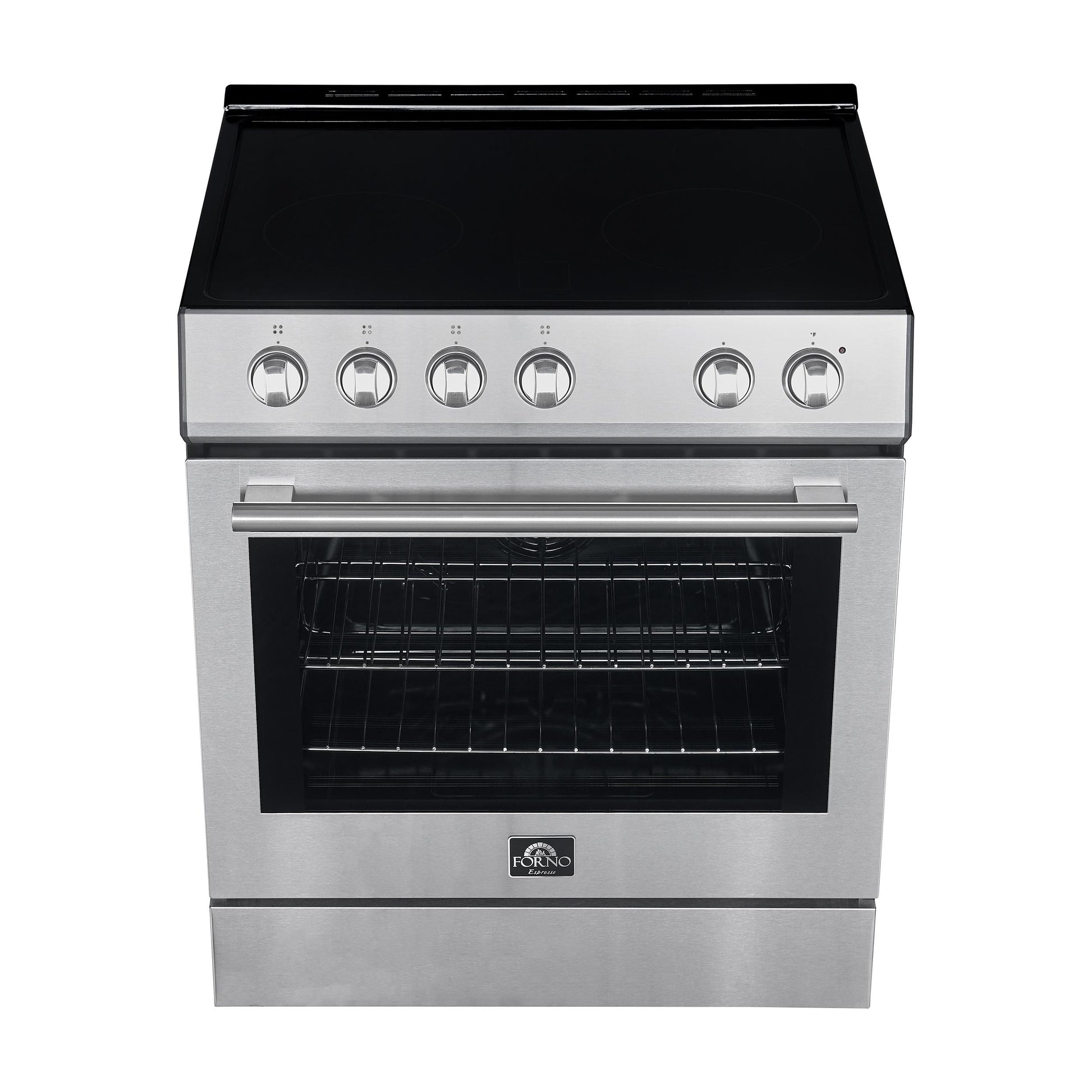 Forno FFSEL601230 Forno Leonardo Espresso 30-Inch Stainless Steel Electric Range, True Convection, Energy Efficient
