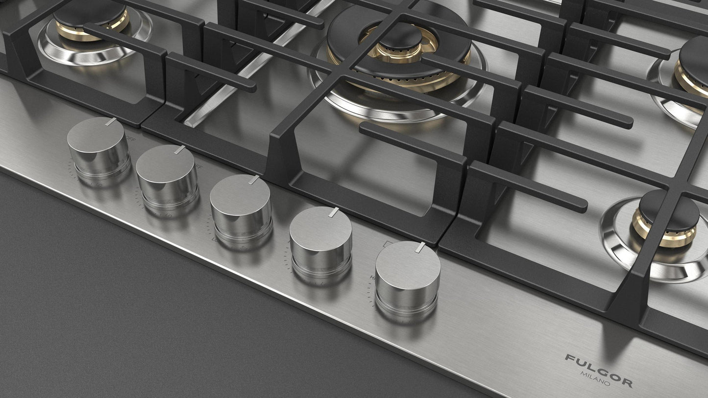 Fulgor Milano F4MTGK36S1 36" Gas Cooktop