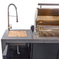 Forno FODKT2544BLK Forno Rimini Outdoor Kitchen 30