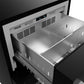 Thor Kitchen RF24UBSS 24 Inch Undercounter Built-In Or Freestanding Drawer Refrigerator - Black/Stainless Steel Gordon Ramsay Series