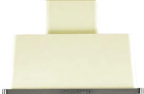 Ilve UAM100AW Majestic 40 Inch Antique White Wall Mount Range Hood