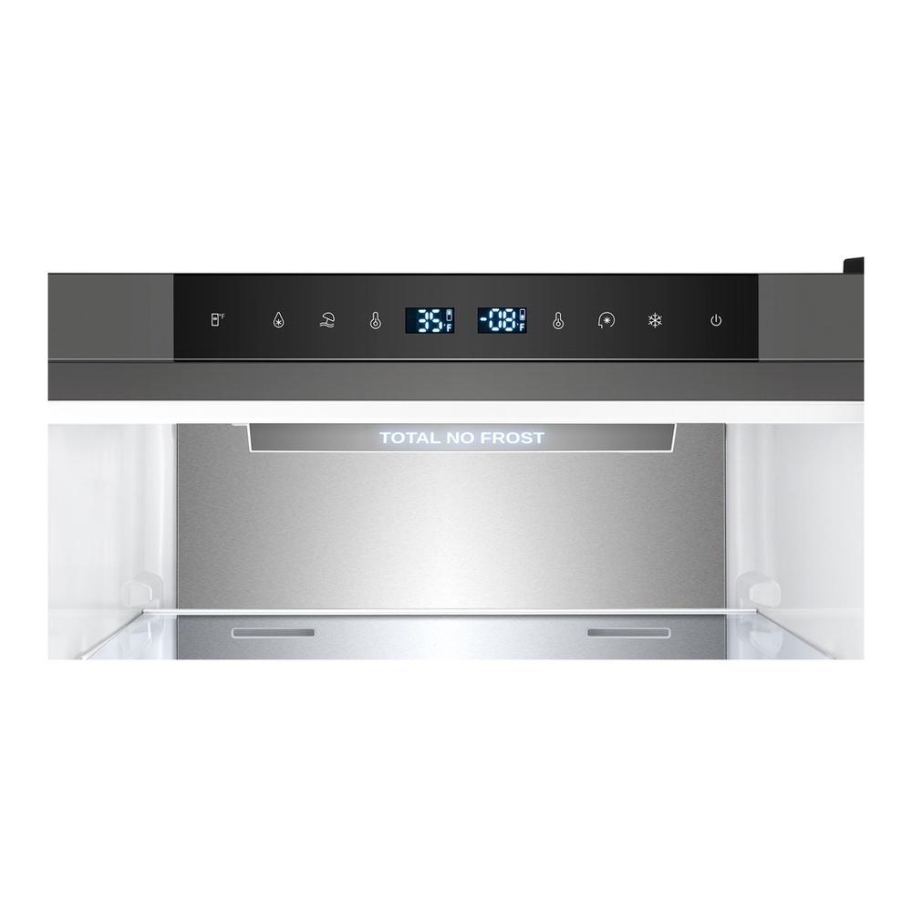Verona VEFBF2411RISL Verona Vefbf2411Risl 24 Inch Bottom Freezer Refrigerator With 11.4 Cu. Ft. Total Capacity, Automatic Ice Maker, Sabbath Mode, Energy Star In Stainless Steel Look