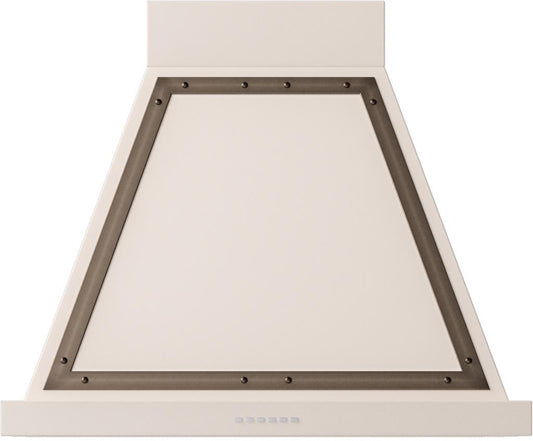 Ilve UANB30AWB Ilve Uanb30Awb Nostalgie 30" Hood In Antique White With Bronze Trim