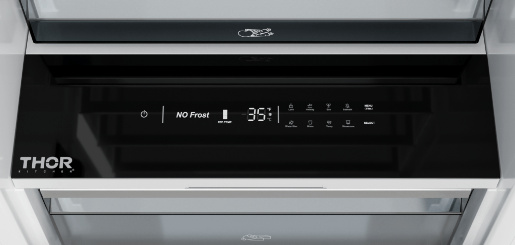 Thor Kitchen XRF24CRFSS Thor Kitchen 24-Inch Built-In Refrigerator Column, Panel Ready - Xrf24Crf-Ss