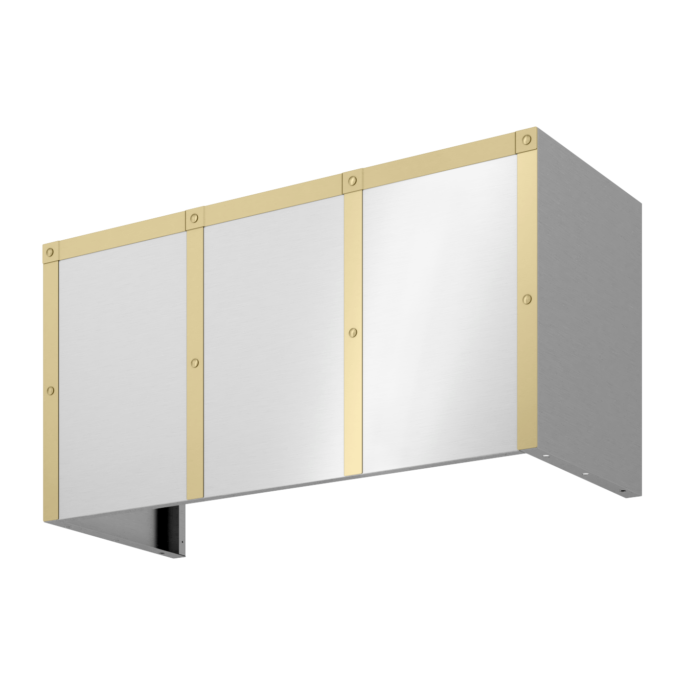 Zephyr BKDC13618ASG Duct Cover Banding Kit, 36In X 18In, Satin Gold