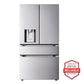 Lg LF29S9730S 29 Cu. Ft. Standard-Depth Max™ 4-Door French Door Refrigerator With Mini Craft Ice™ And Full-Convert Drawer™