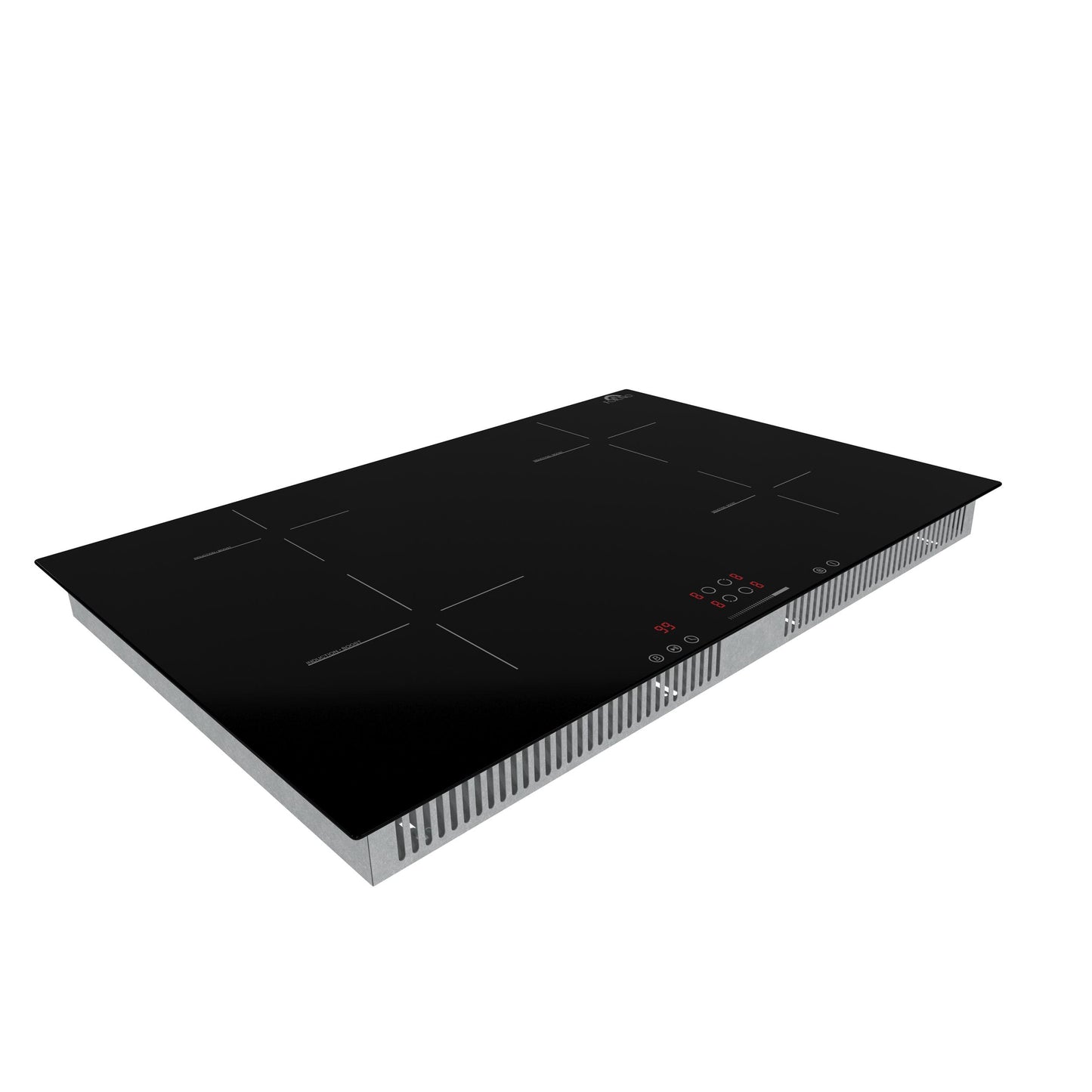 Forno FCTIN058330 Forno Parco 30-Inch Induction Cooktop, 4 Zones, 7,200W Total Power, Touch Control, 9 Power Levels, Booster Function