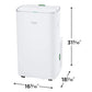 Frigidaire GHPC142AA1 3-In-1 Connected Inverter Portable Room Air Conditioner 14,000 Btu (Ashrae) / 10,500 Btu (Doe)