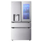 Lg LF29S9775S 29 Cu. Ft. Standard-Depth Max™ 4-Door French Door Refrigerator With Mirror Instaview® Mycolor™ And Mini Craft Ice™