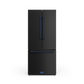 Thor Kitchen RF3017FFD00BLU 30 Inch 17.7 Cu Ft French Door Counter Depth Refrigerator With Ice Maker In Black/Navy Blue Gordon Ramsay Series - Rf3017Ffd00-Blu