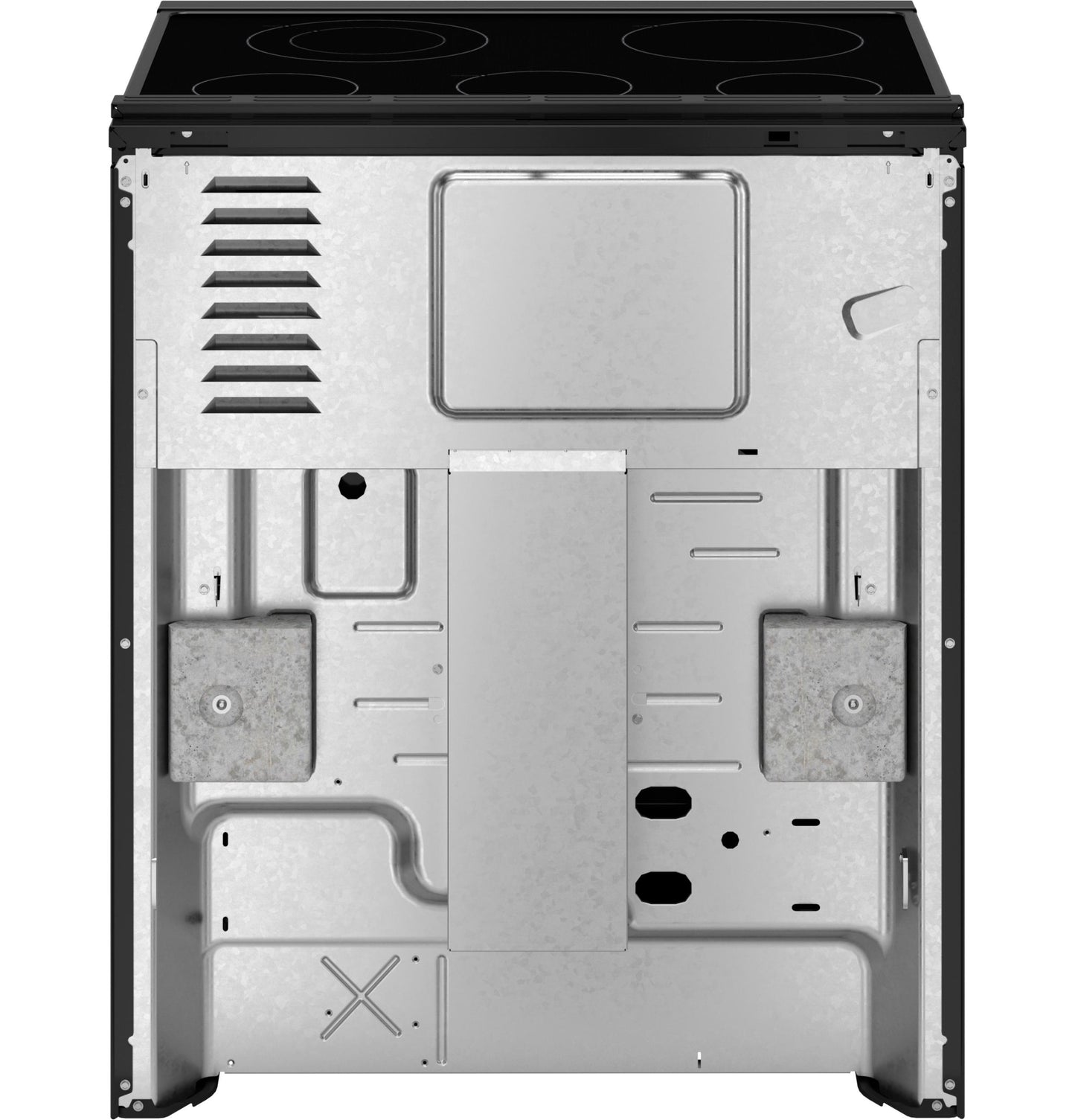 Ge Appliances GRS500PVBB Ge® Energy Star® 30" Slide-In Electric Range With Crisp Mode