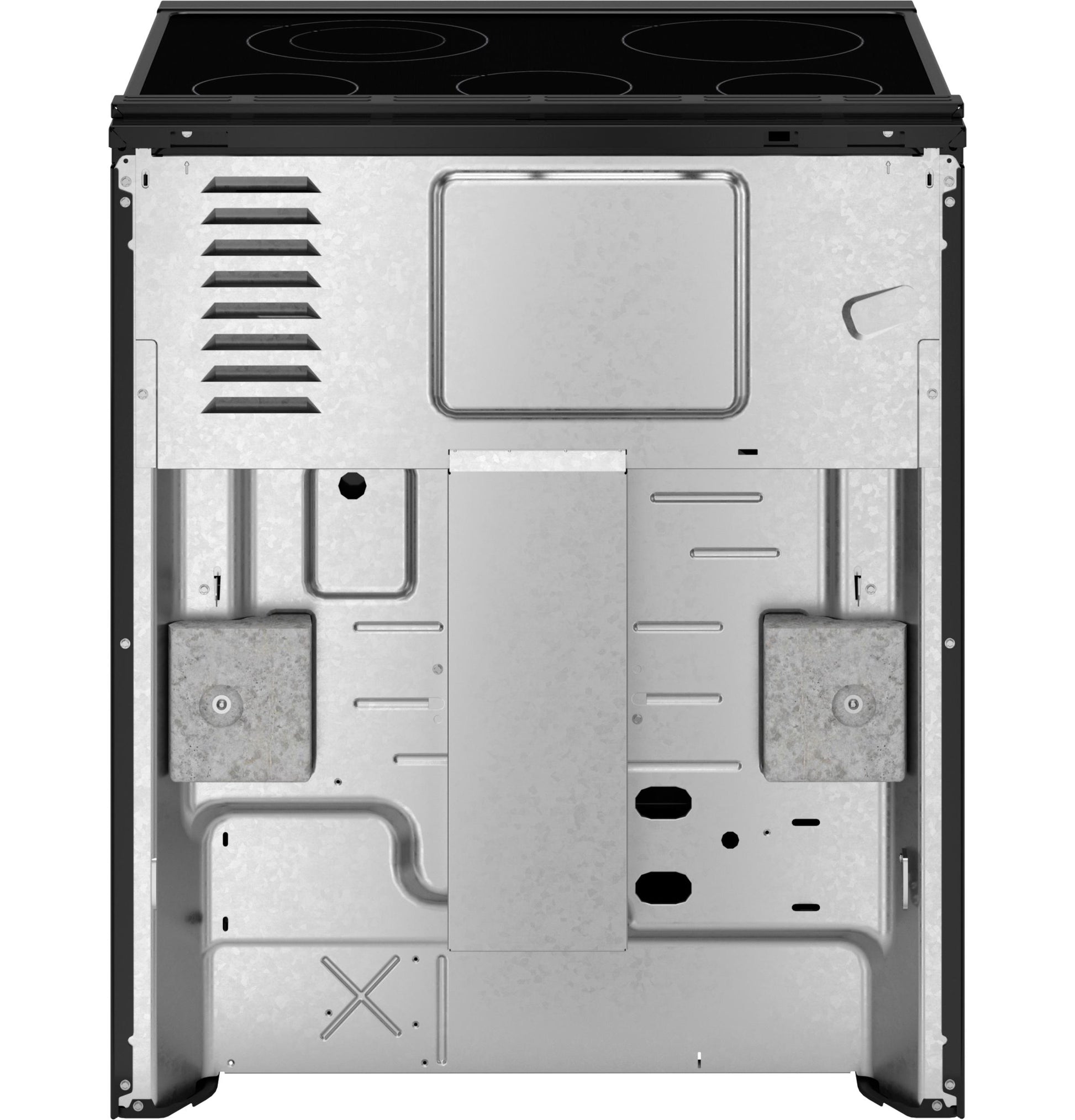 Ge Appliances GRS500PVBB Ge® Energy Star® 30" Slide-In Electric Range With Crisp Mode