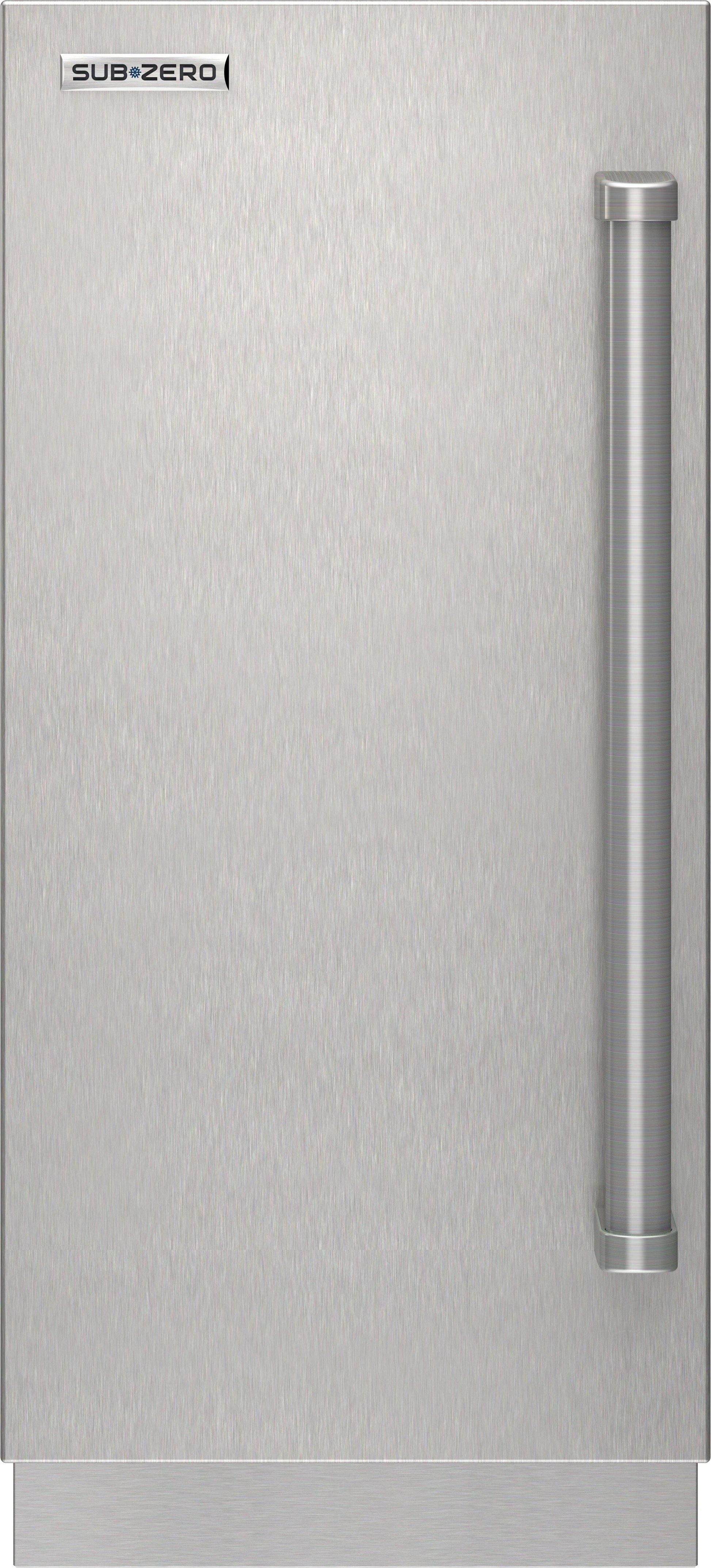 Sub-Zero 7043087 15" Stainless Door Panel - Pro Handle, Left Hinge