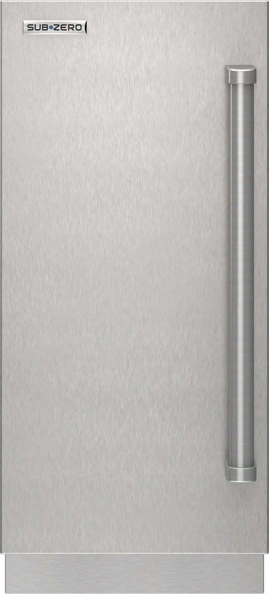 Sub-Zero 7043087 15" Stainless Door Panel - Pro Handle, Left Hinge