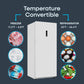 Element Appliance EXUF17CEEW Element 17.0 Cu. Ft. Upright Convertible Freezer / Refrigerator - White, Energy Star (Exuf17Ceew)