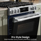 Samsung NSG80H60XRAA Bespoke Smart Slide-In Gas Range Pro Style Design Air Fry Max True Convection