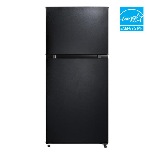 Element Appliance ERT18CSEB Element 18.1 Cu. Ft. Top Freezer Refrigerator - Black, Energy Star