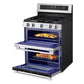 Lg LDGL6924Y 6.9 Cu. Ft. Smart Gas Double Oven Freestanding Range With Probake Convection®, Air Fry & Air Sous Vide