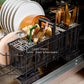 Cafe CDT828P2VS1 Café™ Customfit Energy Star Stainless Interior Smart Dishwasher With Ultra Wash & Dry, 42 Dba
