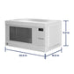 Ge Appliances GCST10A1WWW Ge® 1.0 Cu. Ft. Capacity Countertop Convection Microwave Oven With Air Fry