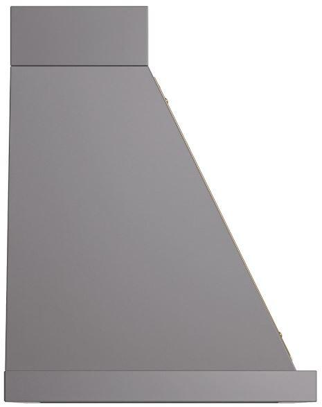 Ilve UANB30MGG Nostalgie 30 Inch Matte Graphite Wall Mount Range Hood