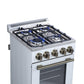 Forno FFSGS626520WHT Forno Lamazze 20 Inch Freestanding Gas Range In White, Compact Design