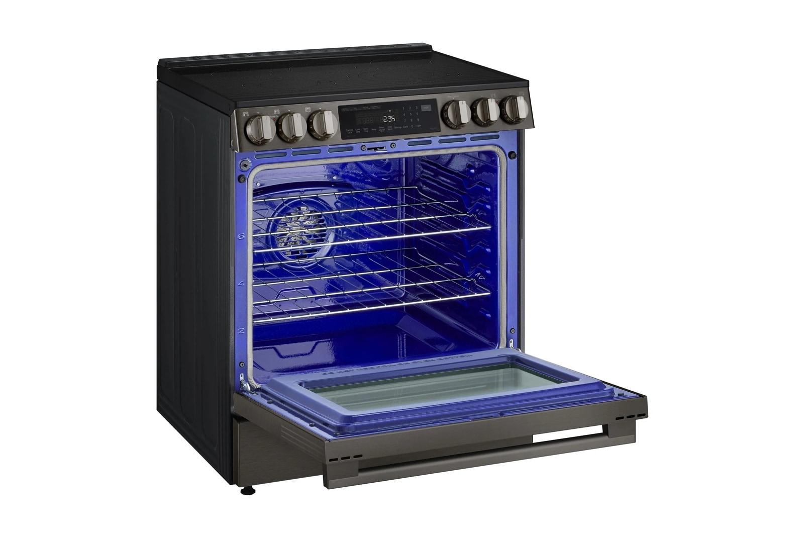 Lg LSEL6335ZE 6.3 Cu. Ft. Smart Electric Slide-In Range With Instaview®, Probake Convection®, And Air Fry