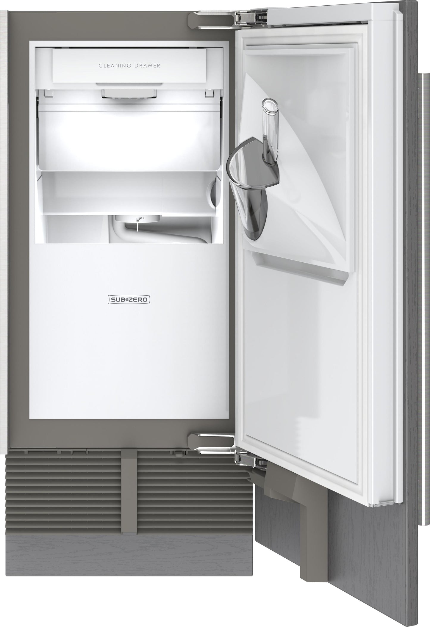 Sub-Zero DEU1550IPR 15" Designer Undercounter Ice Maker With Pump - Panel Ready