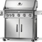 Napoleon Bbq RP625SIBNSS2 Rogue Pro 625 Sib With Infrared Side Burner , Natural Gas, Stainless Steel