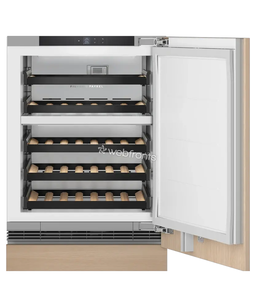 Fisher & Paykel RS2435V2RT1 Integrated Wine Cabinet, 24", 35 Bottles