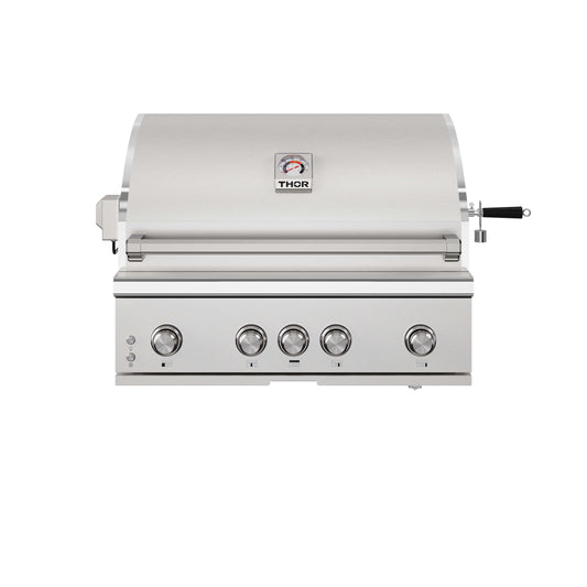 Thor Kitchen TPG3601G 36-Inch 4-Burner Built-In Gas Grill With Sear/Rear Infrared Burner & Rotisserie