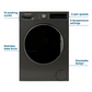 Element Appliance ECW2224EGG Element Electronics 24-Inch 2.2 Cu. Ft. Front Load Washer - Gray, Energy Star (Ecw2224Egg)