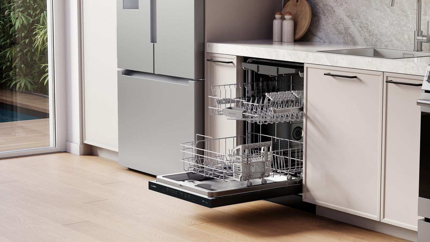 Bosch SHP53EM6N 300 Series, Built-Under Dishwasher, 24'', Black